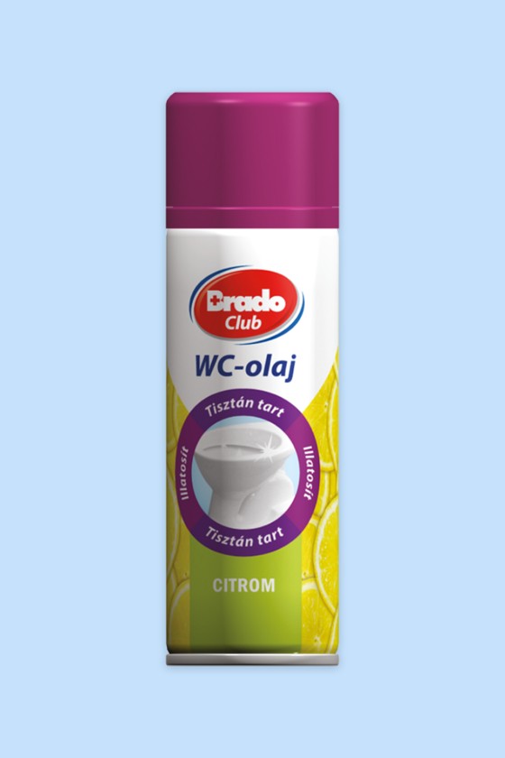 Brado Club wc-olaj - Tisztító- és fertőtlenítőszer - Citrom - 200 ml