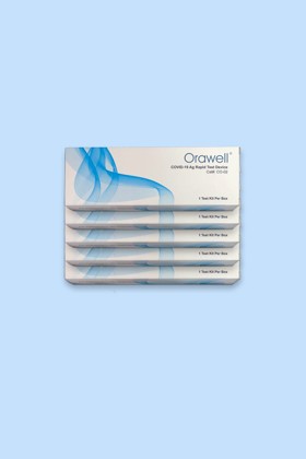 Well Biotech Orawell COVID-19 antigén gyorsteszt – 5 x 1 db tesztkészlet (orrból) - 5 x 1 db