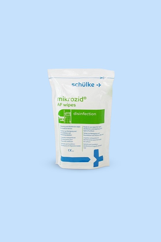 Schülke mikrozid® AF wipes fertőtlenítő kendő - Fertőtlenítő kendő - 150 lapos - Utántöltő