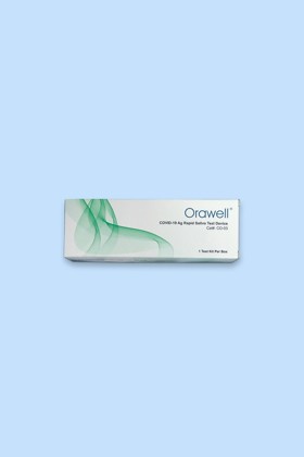 Well Biotech Orawell COVID-19 antigén gyorsteszt – 1 db tesztkészlet (nyálból - pálcikás) - 1 db