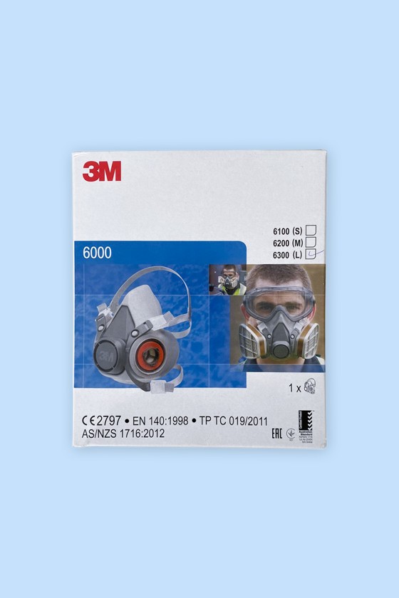 3M 6100-6300 félálarc - Félálarc - 1 db - M