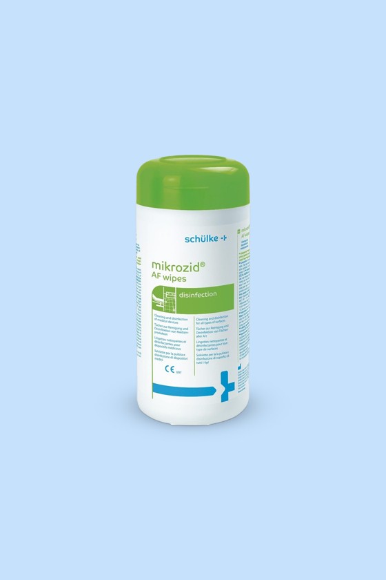 Schülke mikrozid® AF wipes fertőtlenítő kendő - Fertőtlenítő kendő - 150 lapos - Adagoló