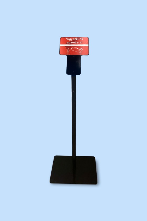 Elysium fali lázmérő - Fali lázmérő - Fekete állvánnyal - 1 db - Fehér