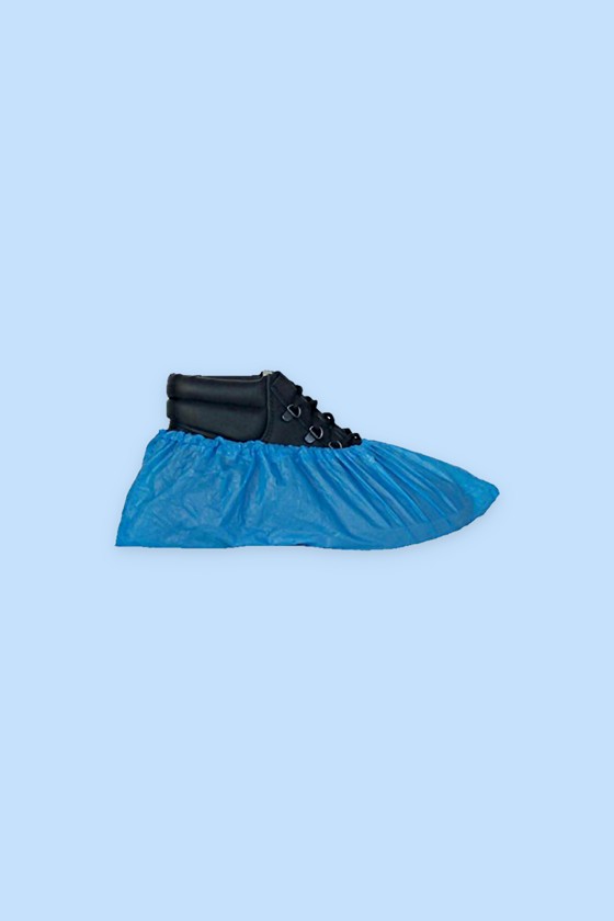 Gumis cipővédő - Cipővédő - 100 db - Kék - 2,5 g
