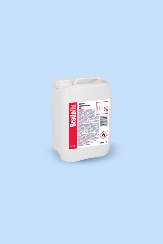 Bradolin alkoholos felületfertőtlenítő szer - Felületfertőtlenítő - 5 L